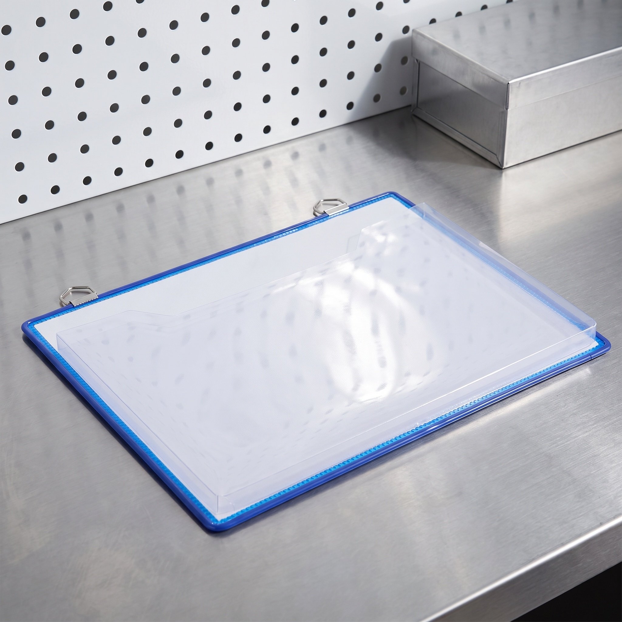 Document Organizer Folder - Hanging File Folder Transparent Thick Plastic