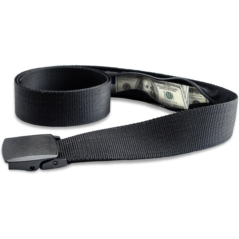 Money Belt Hidden - Travel Security Belt with Hidden Pocket