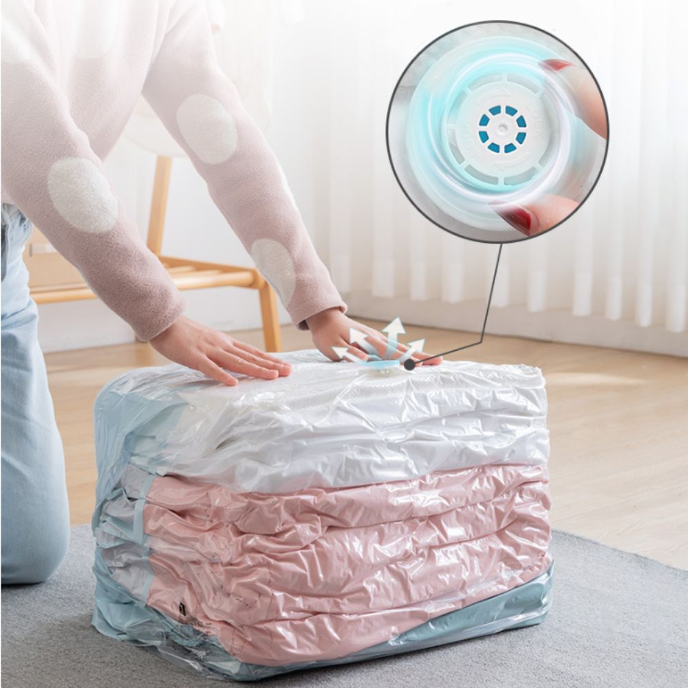 Compression Bag Vacuum - Press & Seal Vacuum Storage Bags