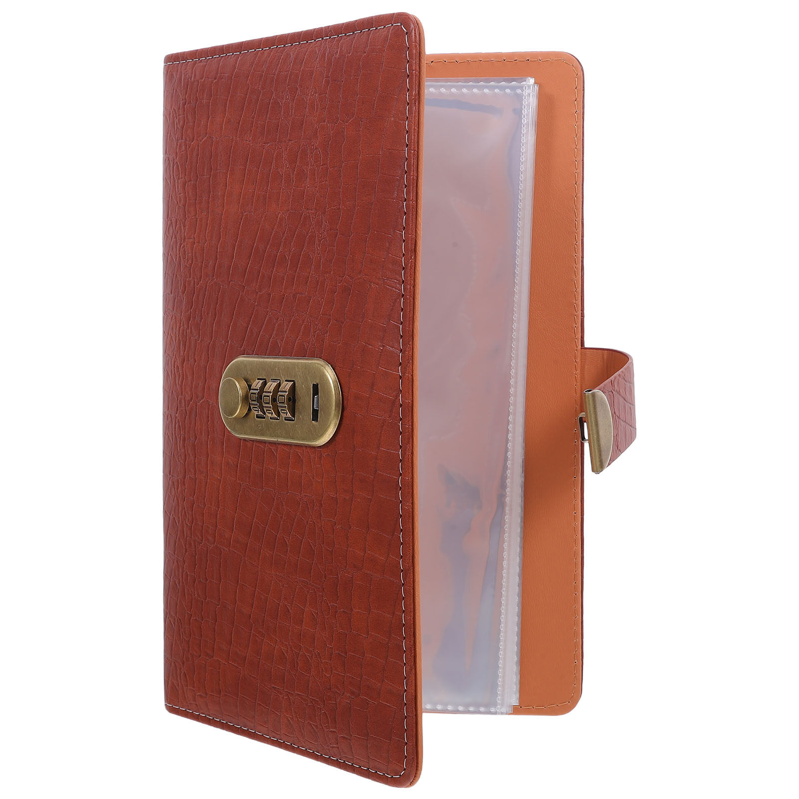 Document Organizer Folder - Password Lock Paper Folder Large Capacity