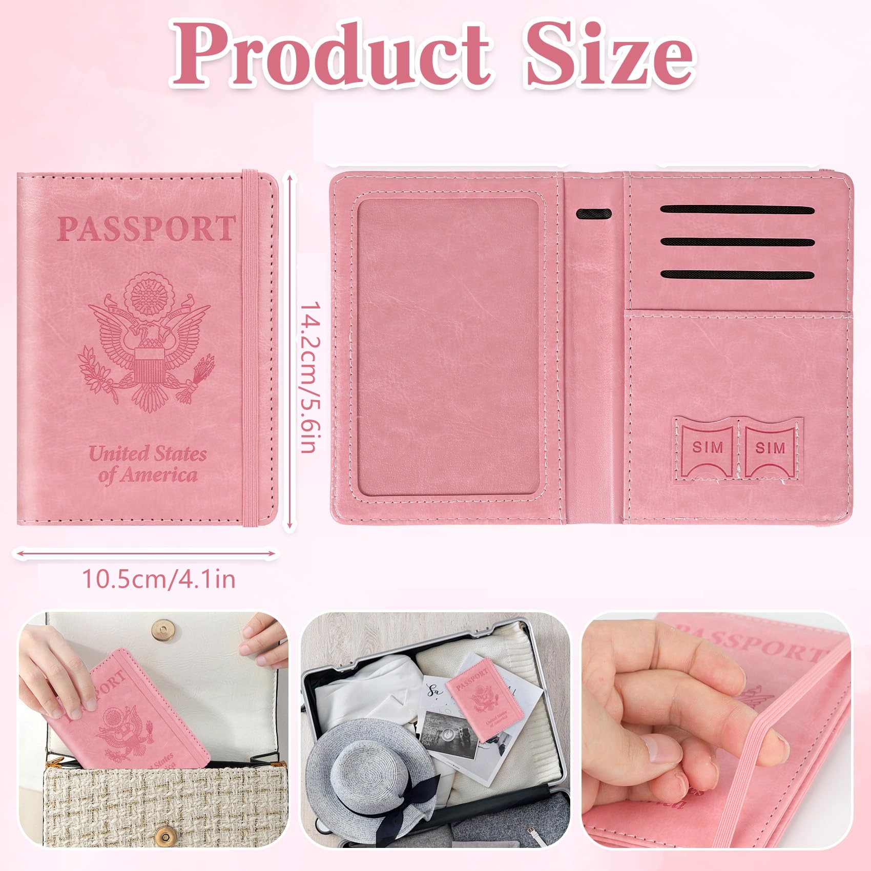 Passport Holder for Travel, Rf - đánh giá và giá Travel Accessories Rfid