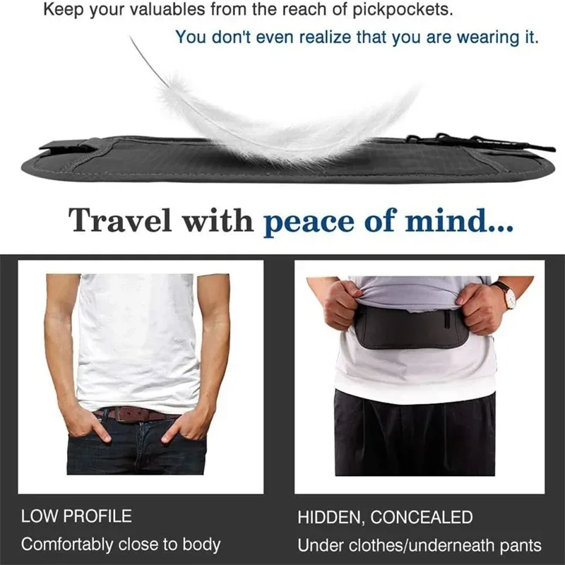 Sport Running Wais Bag Invisib - đánh giá và giá Money Belt Hidden