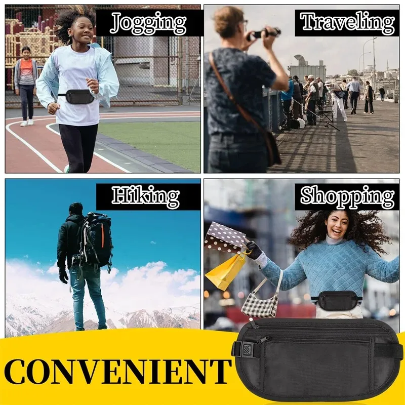 Sport Running Wais Bag Invisib - đánh giá và giá Money Belt Hidden