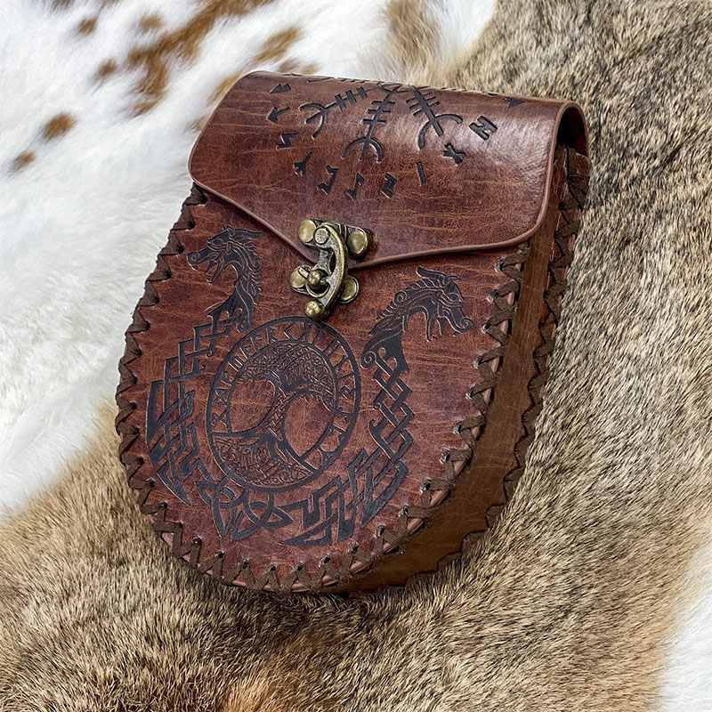 Men's Vintage Medieval Viking  - đánh giá và giá Money Belt Hidden