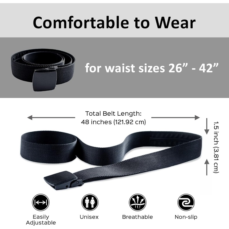 Travel Security Belt with Hidd - đánh giá và giá Money Belt Hidden