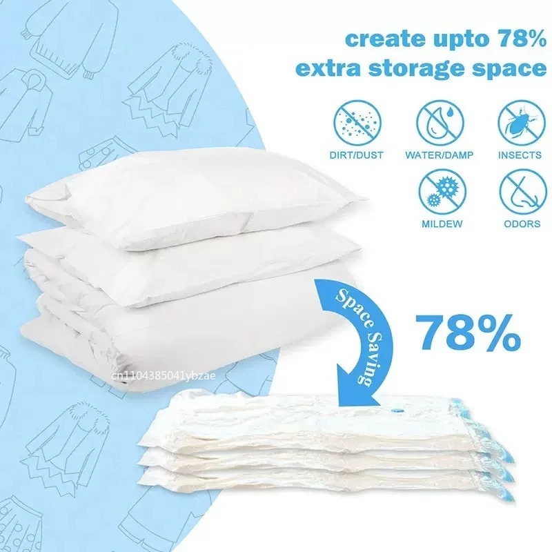 1/3/5PCS Vacuum Bag and Pump C - đánh giá và giá Compression Bag Vacuum