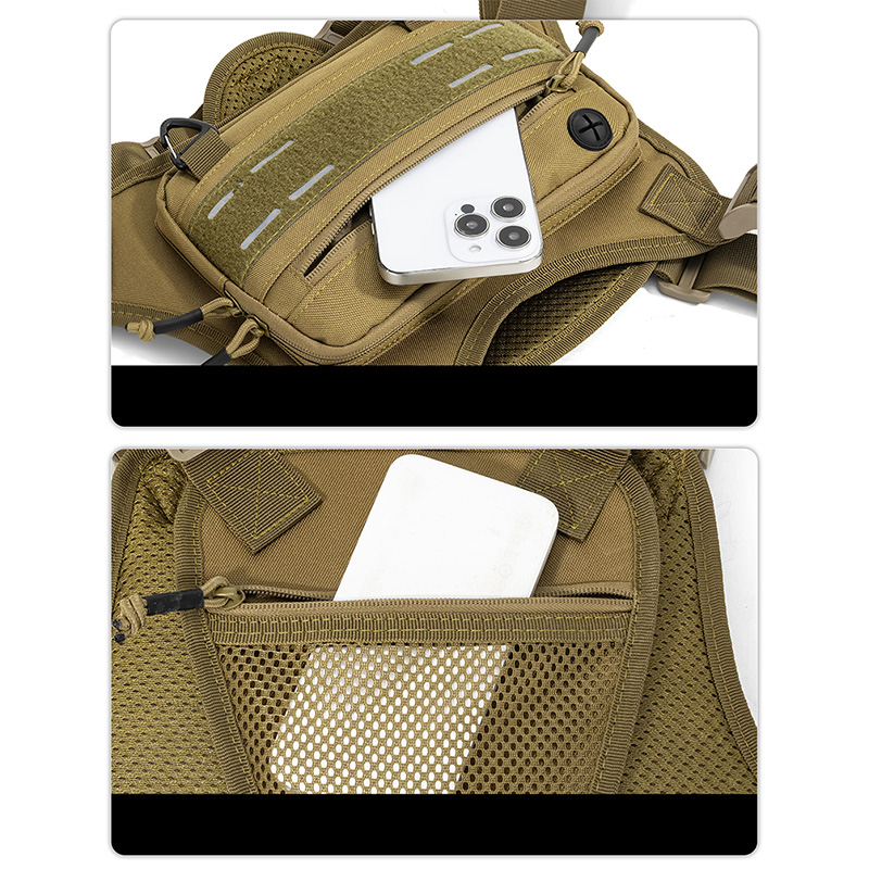 Tactical Front Chest Rig Bag V - đánh giá và giá Travel Accessories Bike