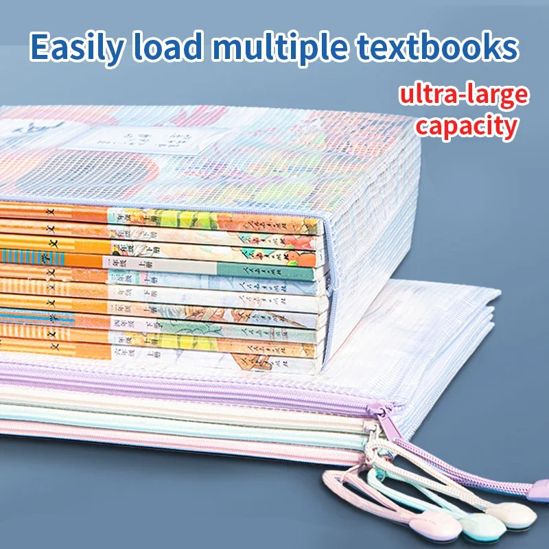 A4A5 Plastic Mesh Zipper File  - đánh giá và giá Document Organizer Folder