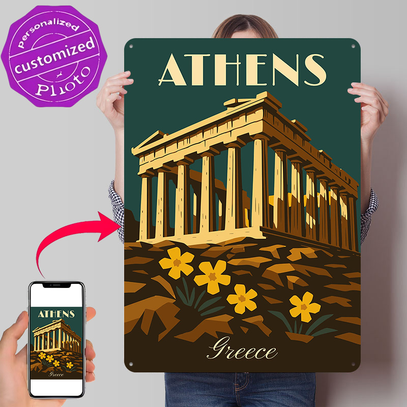 Athens Greece Retro Travel Met - đánh giá và giá Travel Accessories Greece