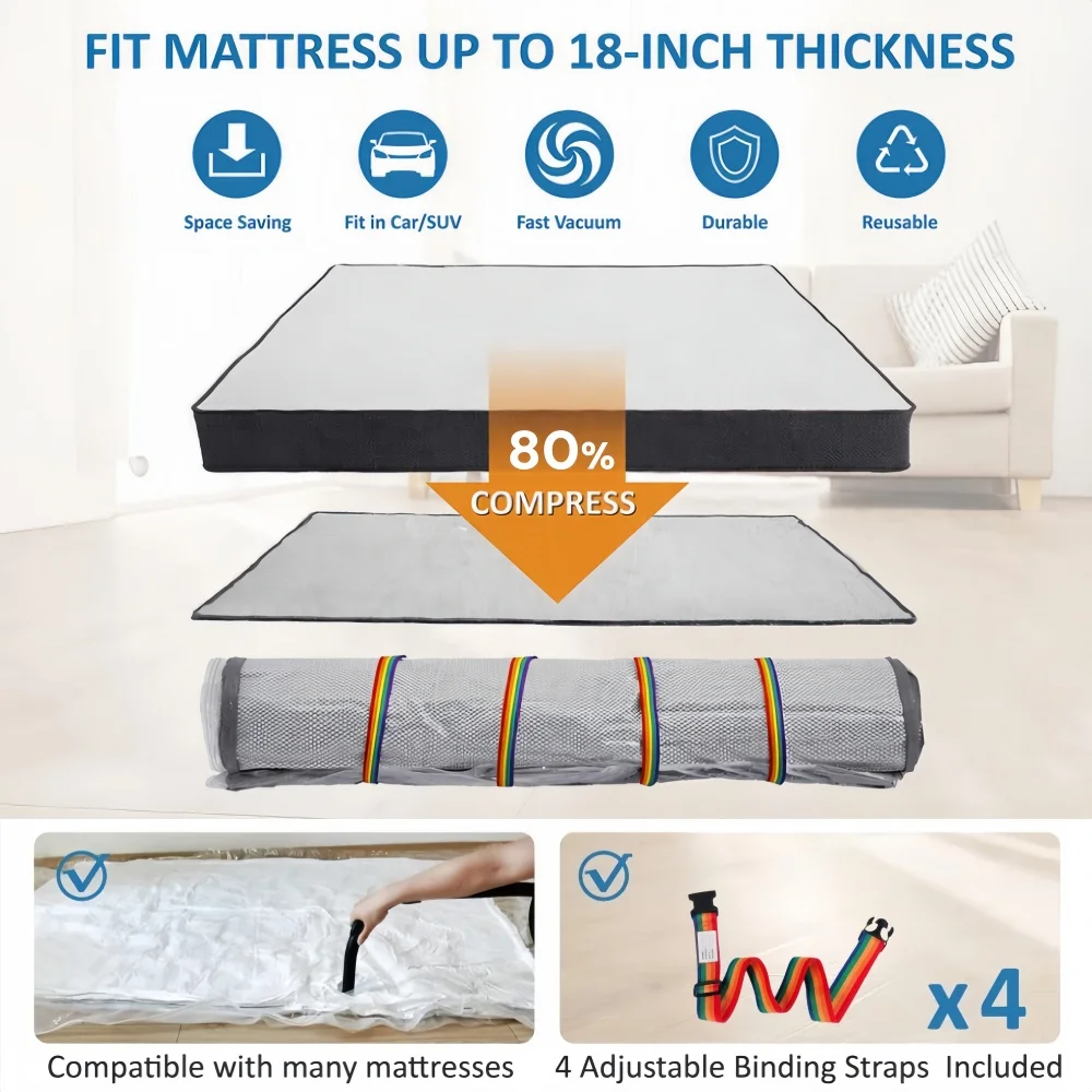 King Mattress Vacuum Bag for M - đánh giá và giá Compression Bag Vacuum