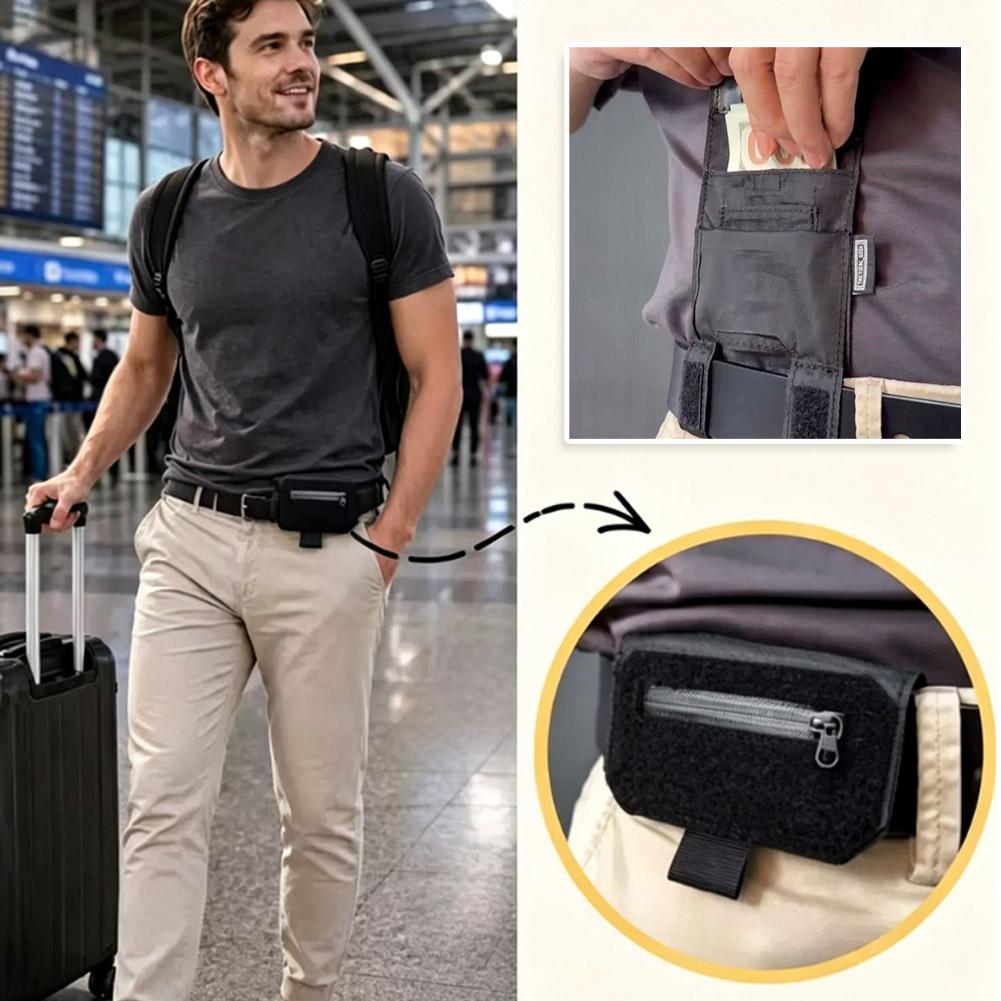 Compact Belt Pouch Mini EDC Po - đánh giá và giá Money Belt Hidden