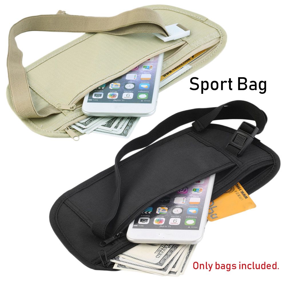 Slim Secret Hidden Waist Bag C - đánh giá và giá Money Belt Hidden