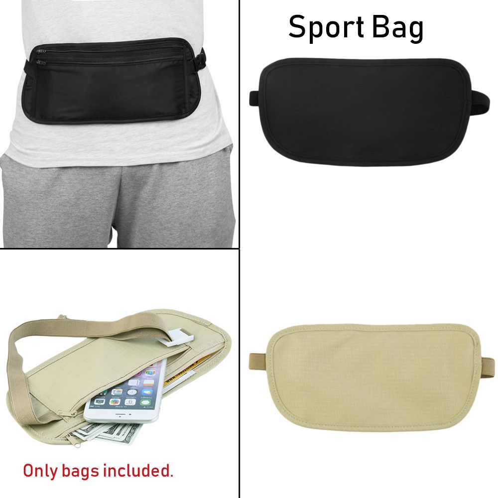Slim Secret Hidden Waist Bag C - đánh giá và giá Money Belt Hidden