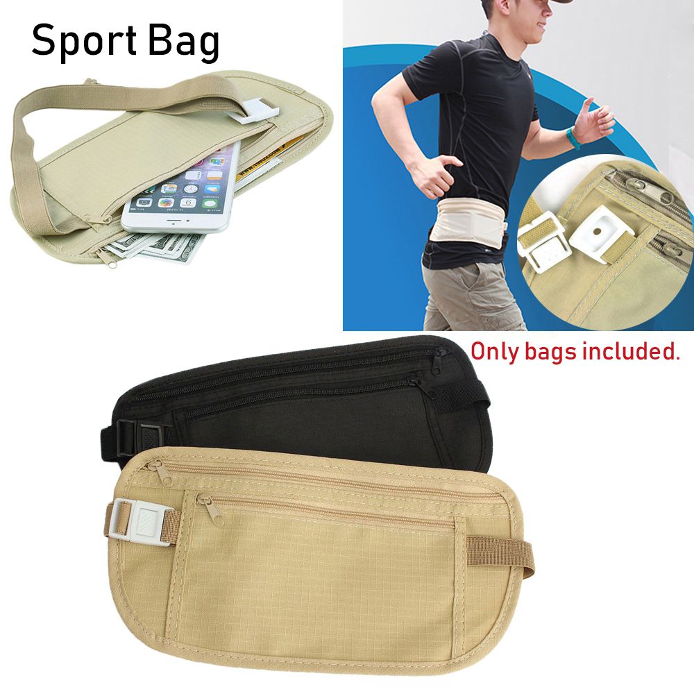 Slim Secret Hidden Waist Bag C - đánh giá và giá Money Belt Hidden