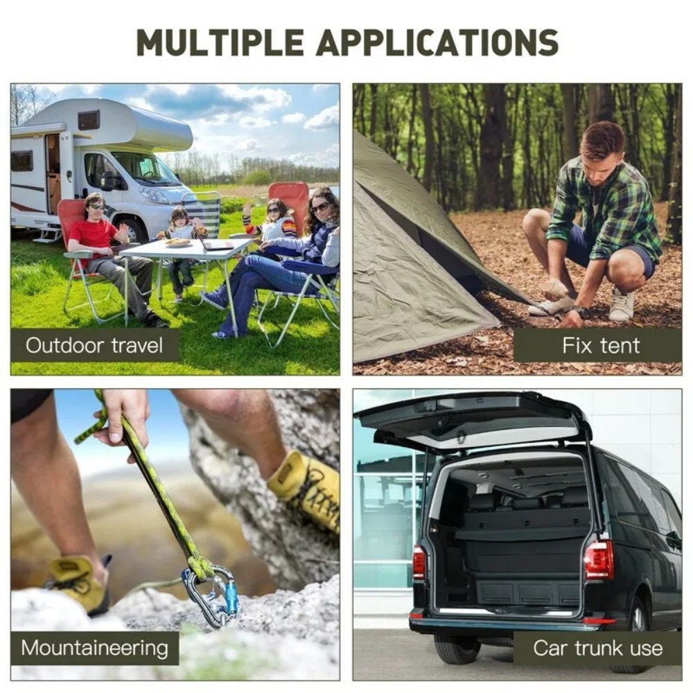 60-90cm 8mm Packing Ropes Outd - đánh giá và giá Travel Accessories Bike