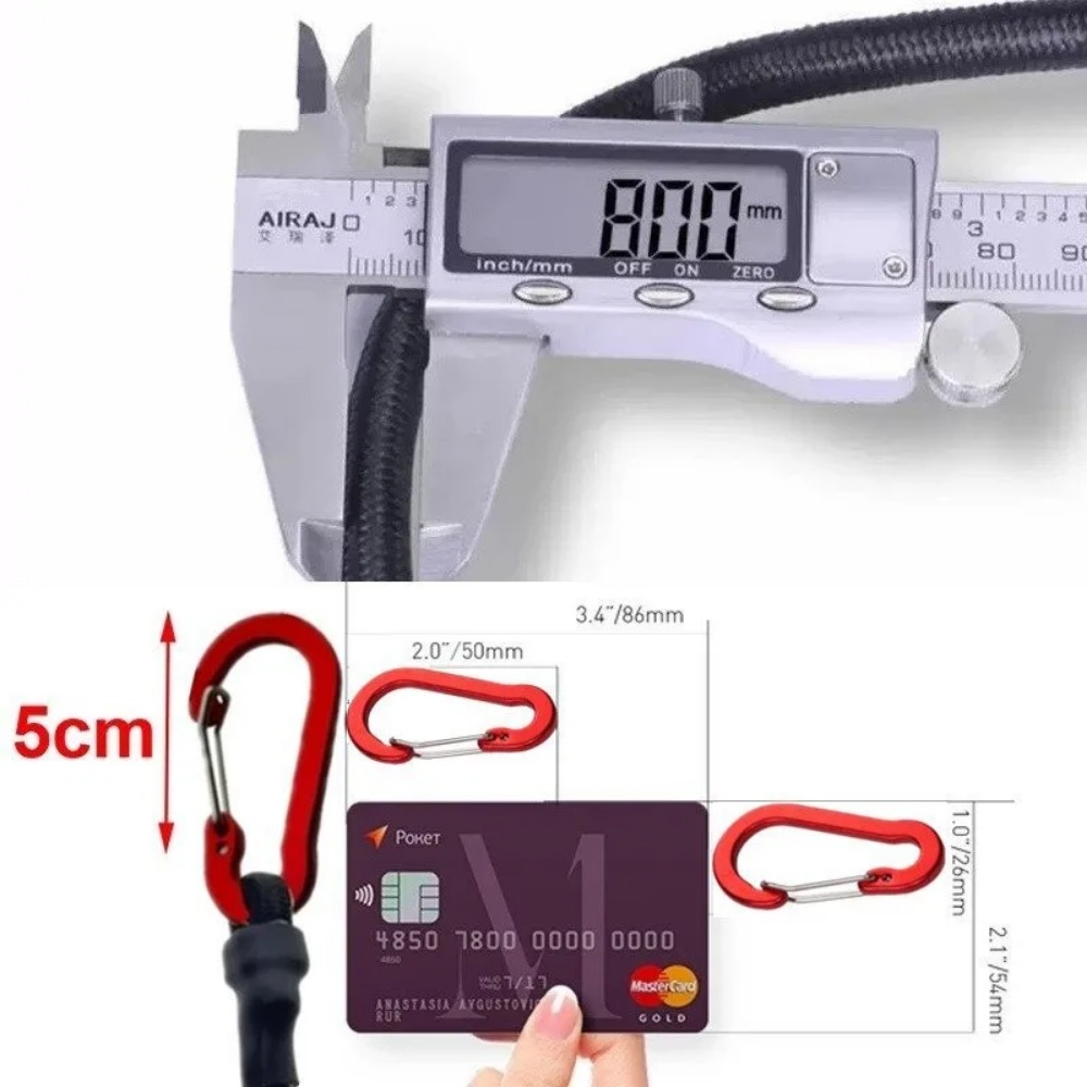 60-90cm 8mm Packing Ropes Outd - đánh giá và giá Travel Accessories Bike