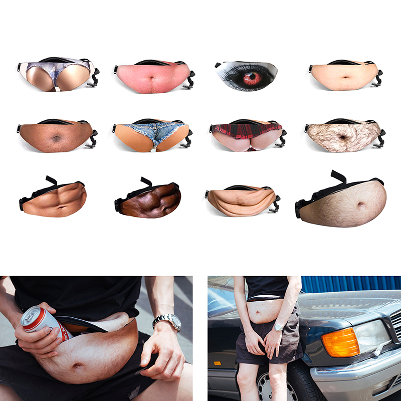 Funny Dad Bod Money Belt Bag M - đánh giá và giá Money Belt Hidden