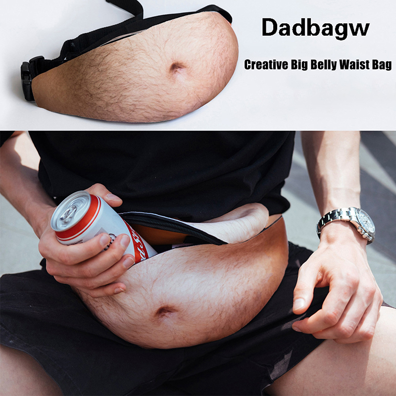 Funny Dad Bod Money Belt Bag M - đánh giá và giá Money Belt Hidden