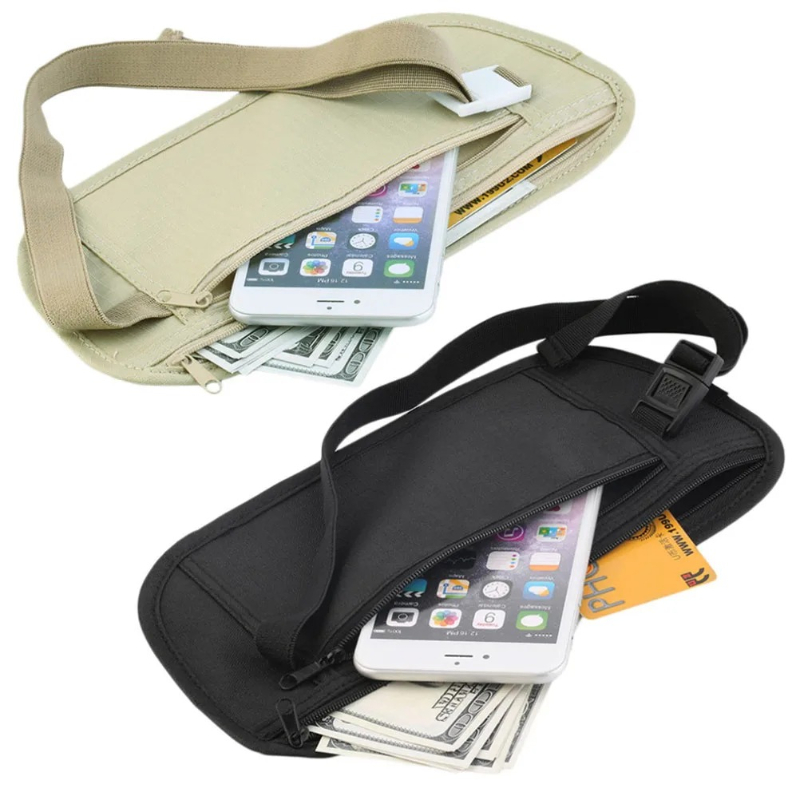 Invisible Travel Waist Packs P - đánh giá và giá Money Belt Hidden