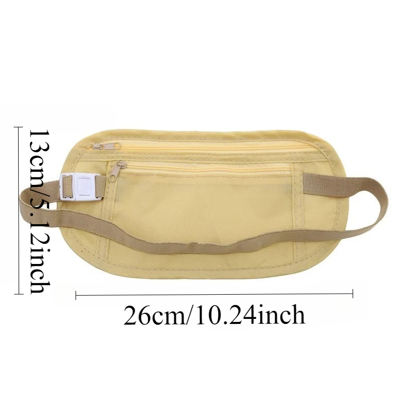 Invisible Travel Waist Packs P - đánh giá và giá Money Belt Hidden