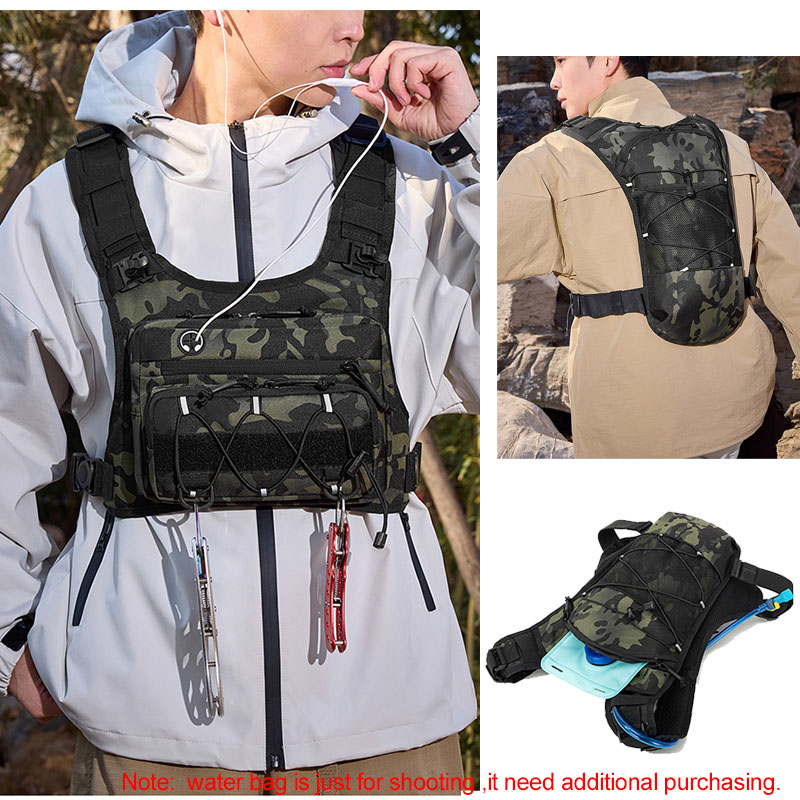 Tactical Bag Front Chest Rig V - đánh giá và giá Travel Accessories Bike