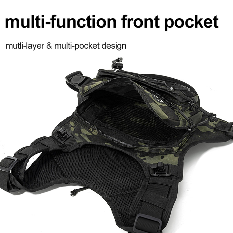 Tactical Bag Front Chest Rig V - đánh giá và giá Travel Accessories Bike