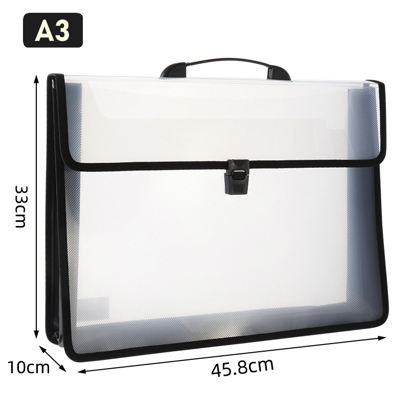 Portable Transparent Plastic B - đánh giá và giá Document Organizer Folder