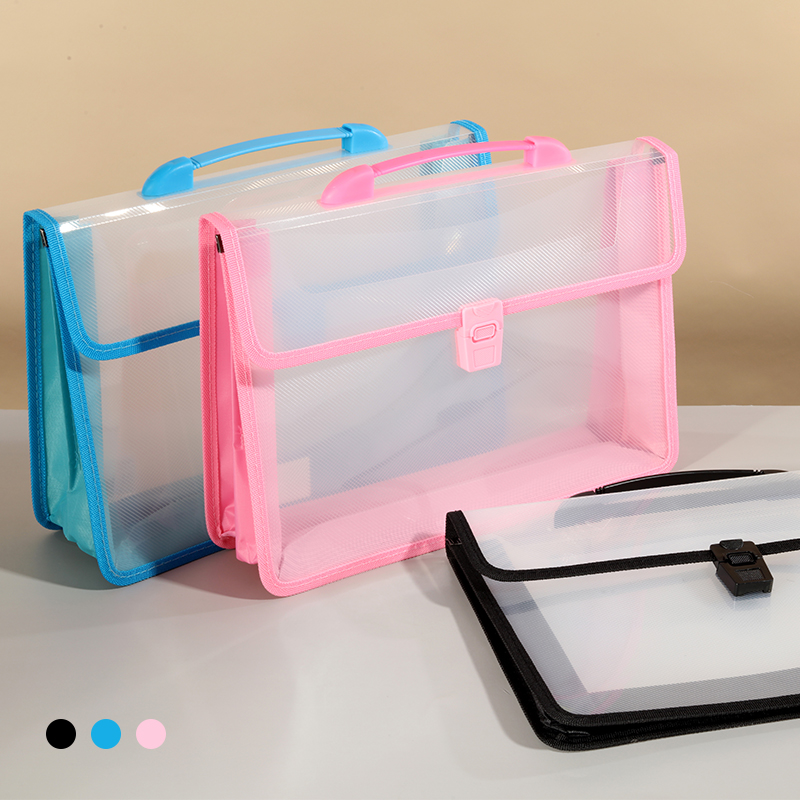 Portable Transparent Plastic B - đánh giá và giá Document Organizer Folder