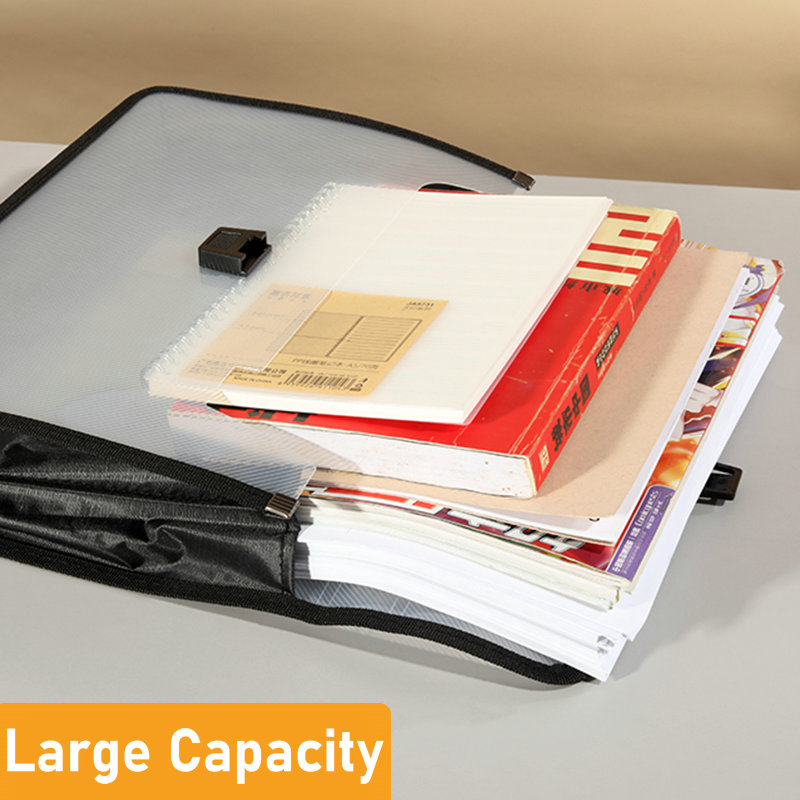 Portable Transparent Plastic B - đánh giá và giá Document Organizer Folder