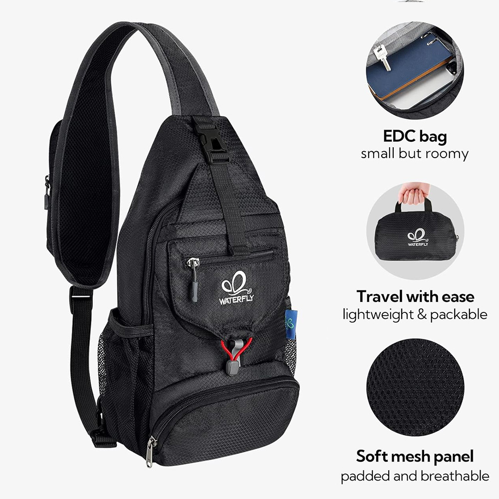WATERFLY Chest Bag Shoulder Sm - đánh giá và giá Travel Accessories Bike