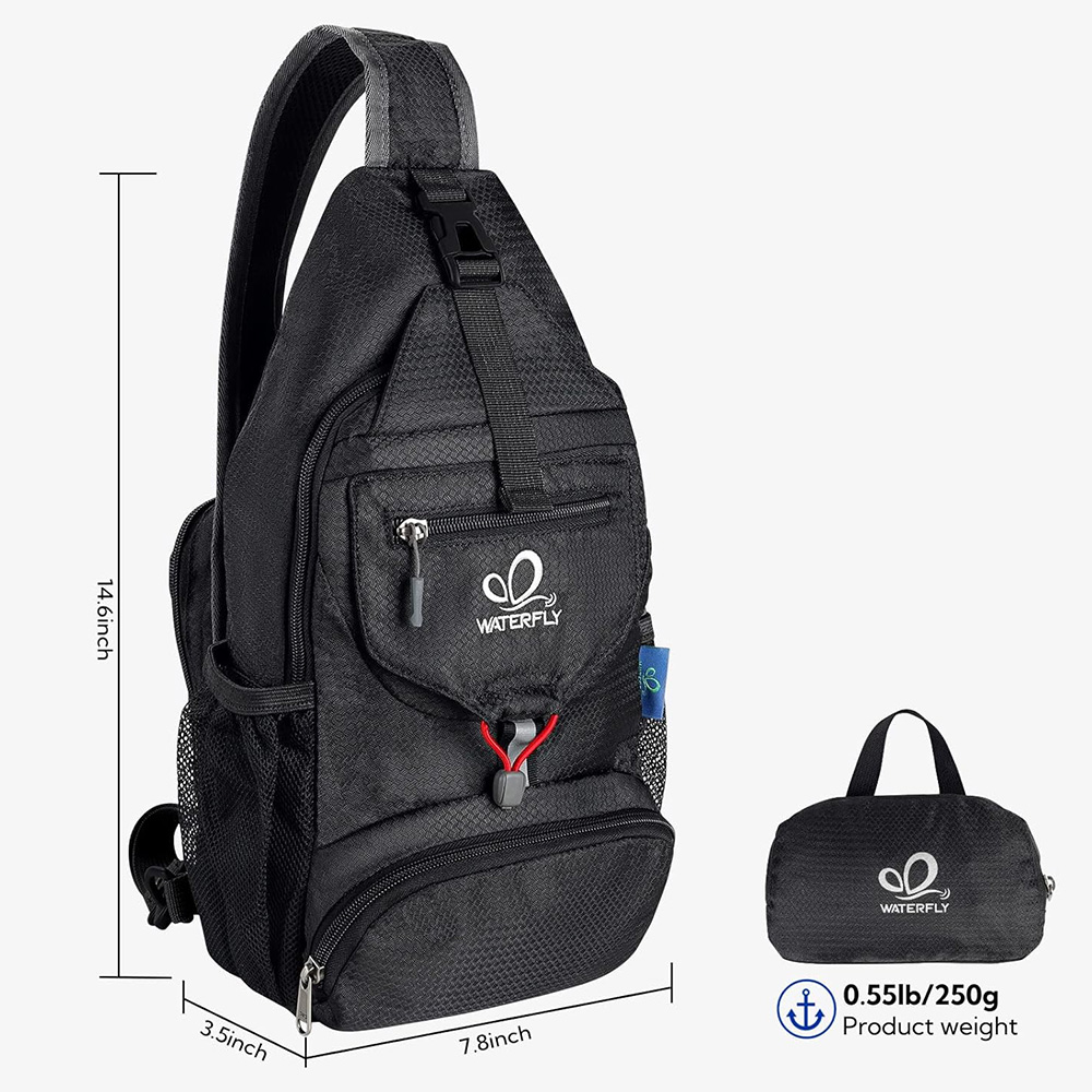 WATERFLY Chest Bag Shoulder Sm - đánh giá và giá Travel Accessories Bike