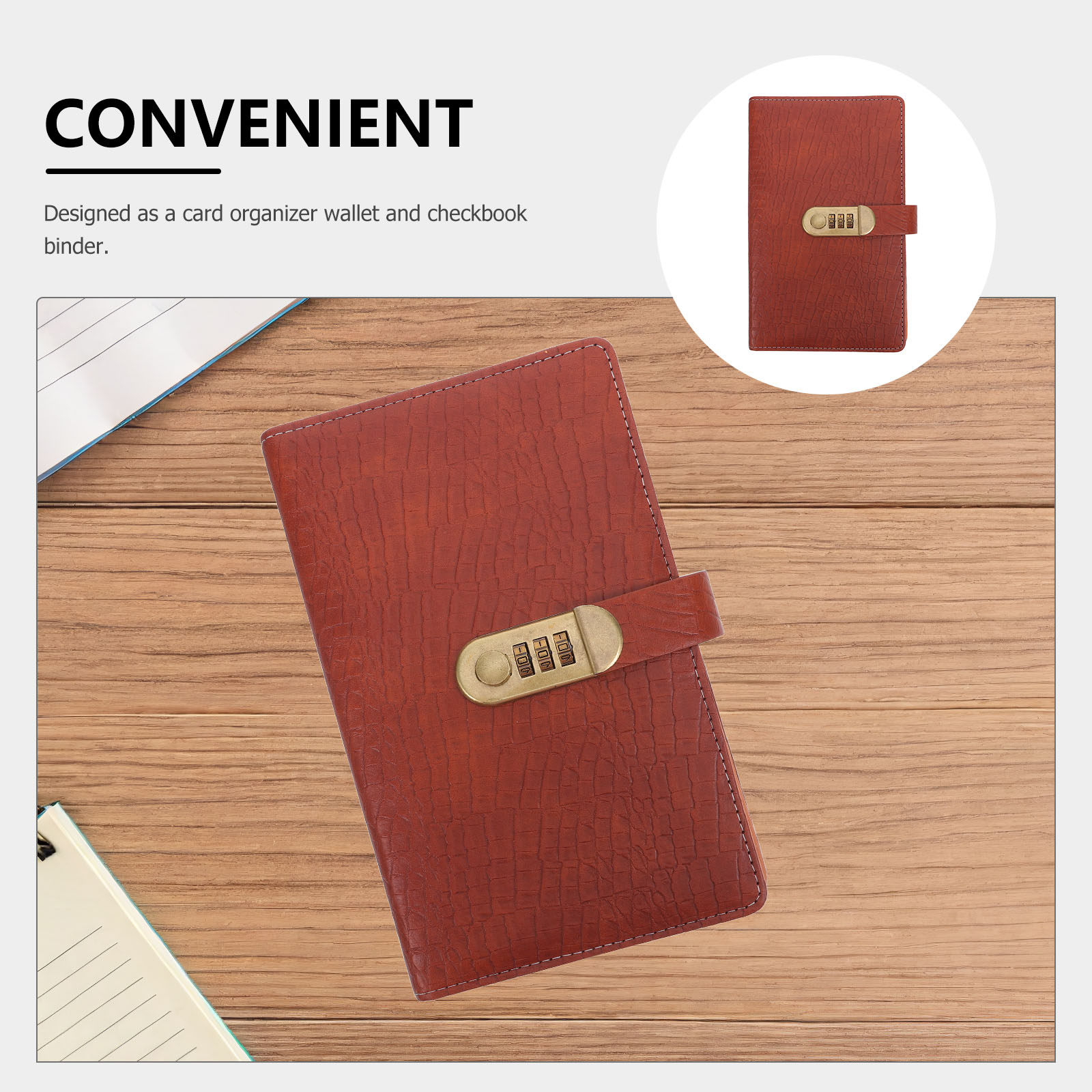 Password Lock Paper Folder Lar - đánh giá và giá Document Organizer Folder